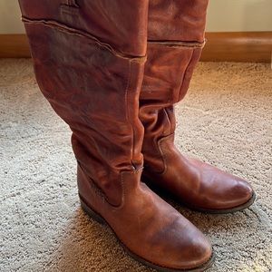 Frye tall slouch boots, women’s size 6